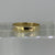 Diamond Twist Detail Band Ring 9ct 9k Yellow Gold - Size M