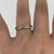 Champagne Diamond .25ct Half Eternity Band Ring 9ct 9k Yellow Gold - Size L 1/2