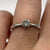 Diamond .25ct Solitaire Engagement Ring 9ct 9k White Gold - Size L