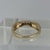 Diamond Half Eternity Ring 9ct 9k Yellow Gold  - Size N