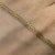 Sapphire & Diamond Drop Pendant Curb Chain Necklace 9ct 9k Yellow Gold - 18"