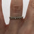 Diamond Half Eternity Ring 9ct 9k Yellow Gold - Size M