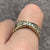 Diamond Channel Set Crossover Ring 9ct 9k Yellow Gold - Size M 1/2