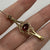 Garnet Oval Cut Solitaire Filigree Brooch 9ct Yellow Gold