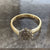 Diamond Cluster Ring 18ct 18k Yellow Gold - Size O 1/2