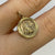 Saint Christopher Coin Pendant 9ct 9k Yellow Gold