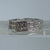 Diamond Wave Pave Set Band Style Ring 9ct 9k White Gold  - Size N