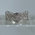 Diamond 0.10ct Ornate Quilt Style Band Ring 9ct 9k White Gold  - Size N