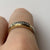 Diamond Two Tone Gold Channel Set Band Ring 10ct 10K Yellow Gold - Size O