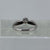 Diamond .25ct Solitaire With Accents Ring 9ct White Gold - Size K