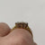 Antique Diamond .15ct Trilogy Ring 18ct 18K Yellow Gold - Size O