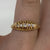 Antique Five Stone Diamond Ring 18ct 18k Yellow Gold - Size N