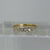 Diamond .20ct Five Stone Ring 18ct 18k Yellow Gold - Size J