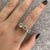 White Spinel 4ct Trilogy Heirloom Ring 18ct 18k Yellow Gold - Size O