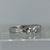 Contemporary Diamond Trilogy .25ct Bezel Set Ring 18ct 18k White Gold - Size N