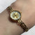 Brooks & Bentley Diamond Fancy Bracelet Watch 9ct 9k Yellow Gold - 7"