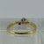 Diamond Trilogy Bypass Ring 18ct 18k Yellow Gold - Size S