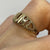 'MUM' Love Heart Cut Out Ring 9ct 9k Yellow Gold - Size L 1/2