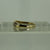 Diamond 'I LOVE YOU' Crossover Ring 9ct 9k Yellow Gold - Size O 1/2