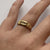 Antique 1902 Old Cut Diamond .10ct Ring 18ct 18k Yellow Gold - Size M