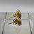 Textured Twirl Knot Stud Earrings 9ct 9k Yellow Gold