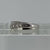 Diamond .25ct Crossover Twist Ring 9ct 9k White Gold - Size M