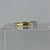 Diamond Pave Set Half Eternity Ring 9ct 9k Yellow Gold - Size N 1/2