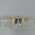 Ice Pale Pink Kunzite Solitaire Ring 9ct 9k Yellow Gold  - Size R