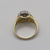 Diamond .50ct Cluster Band Ring 9ct 9kYellow Gold - Size K 1/2