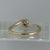 Diamond .15ct Solitaire Bypass Twist Ring 9ct 9k Yellow Gold - Size N