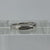 Diamond Twisted Crossover Band Ring 9ct 9k White Gold - Size L