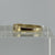 Five Stone CZ Band Ring 9ct 9k Yellow Gold - Size P