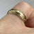 Engraved Trim Band Ring 9ct 9k Yellow Gold  - Size K