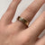 Solitaire Diamond Band Ring 9ct 9k Yellow Gold - Size L