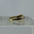 CZ 7 Stone Pave Set Band Ring 9ct 9k Yellow Gold - Size L