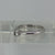 Diamond .26ct Solitaire Engagement Ring White Gold 18ct 18k - Size J