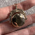 Antique Bloodstone Swivel Fob Pendant 9ct 9k Rose Gold