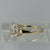 Ice Pale Pink Kunzite Solitaire Ring 9ct 9k Yellow Gold  - Size R