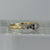 Antique Diamond 1930s Platinum Set Solitaire Ring 18ct Yellow Gold - Size N 1/2