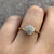 Diamond Cluster Ring 18ct 18k Yellow Gold - Size O 1/2