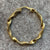 Twisted Hoop Creole Earrings 9ct 9k Yellow Gold