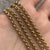 Belcher Chain Necklace 9ct 9k Yellow Gold - 25" Inches