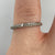 Diamond 0.08ct Half Eternity Ring 9ct 9k White Gold - Size I