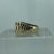 Diamond Illusion Set Square Signet Ring 9ct 9k Yellow Gold  - Size O