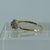 Tanzanite & Diamond Foliate Cluster Bypass Ring 9ct 9k Yellow Gold - Size Q