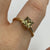 Diaspore Princess Cut Solitaire Ring 10ct 10k Yellow Gold - Size P 1/2