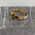 Antique Diamond & Sapphire Star Set Band Ring 18ct 18k Yellow Gold - Size M