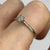 Diamond .10ct Solitaire Illusion Set Ring 9ct 9k White Gold  - Size N