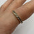 Spinel Full Eternity Ring 9ct 9k Yellow Gold - Size M 1/2