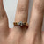 Retro Unique Diamond .15ct Solitaire Ring 18ct 18k Yellow Gold - Size L